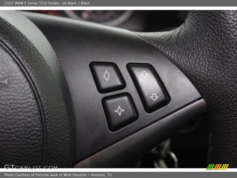 Jet Black / Black 2007 BMW 5 Series 550i Sedan
