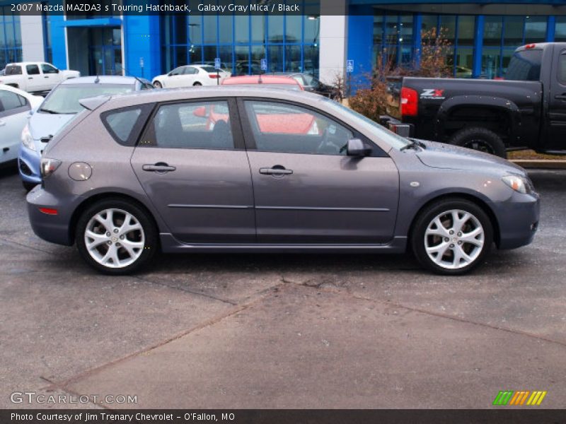 Galaxy Gray Mica / Black 2007 Mazda MAZDA3 s Touring Hatchback
