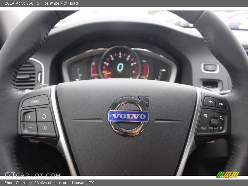Ice White / Off Black 2014 Volvo S60 T5