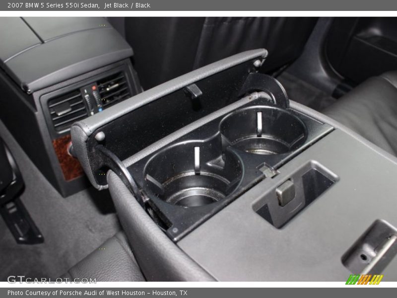 Jet Black / Black 2007 BMW 5 Series 550i Sedan