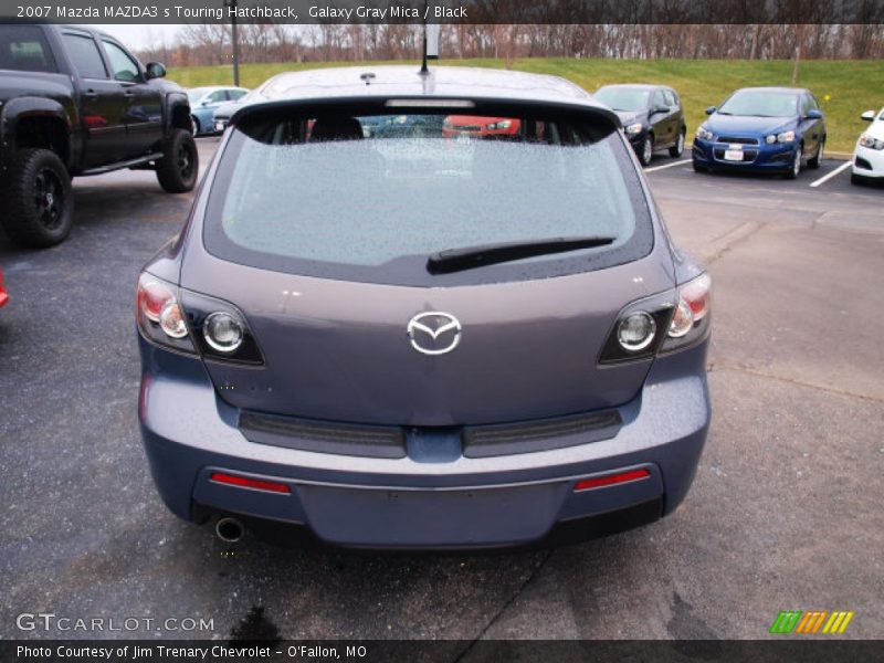 Galaxy Gray Mica / Black 2007 Mazda MAZDA3 s Touring Hatchback