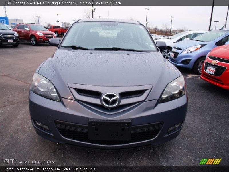 Galaxy Gray Mica / Black 2007 Mazda MAZDA3 s Touring Hatchback
