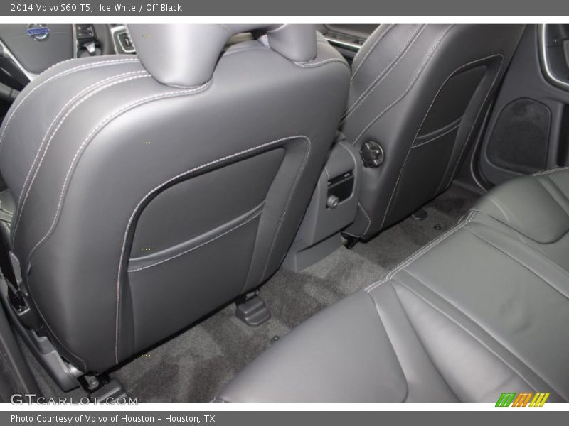 Ice White / Off Black 2014 Volvo S60 T5