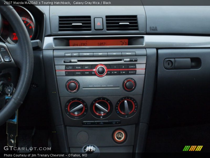 Galaxy Gray Mica / Black 2007 Mazda MAZDA3 s Touring Hatchback