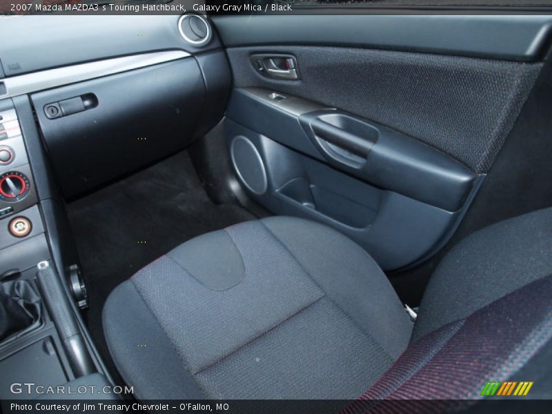 Galaxy Gray Mica / Black 2007 Mazda MAZDA3 s Touring Hatchback