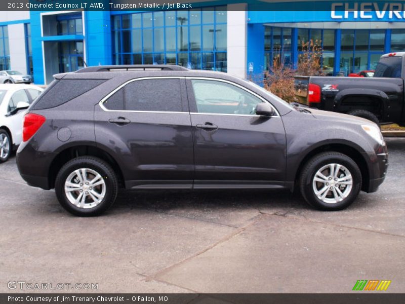 Tungsten Metallic / Jet Black 2013 Chevrolet Equinox LT AWD