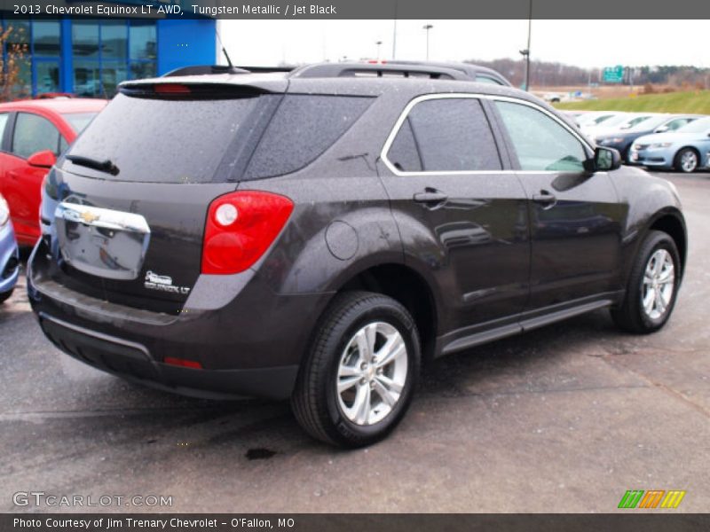 Tungsten Metallic / Jet Black 2013 Chevrolet Equinox LT AWD