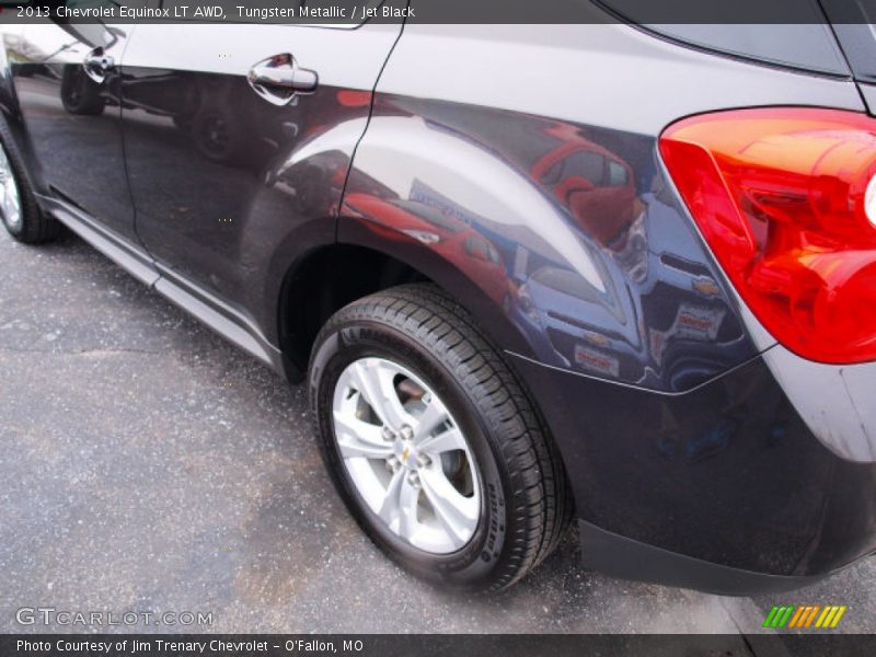 Tungsten Metallic / Jet Black 2013 Chevrolet Equinox LT AWD