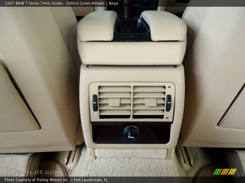 Oxford Green Metallic / Beige 1997 BMW 7 Series 740iL Sedan