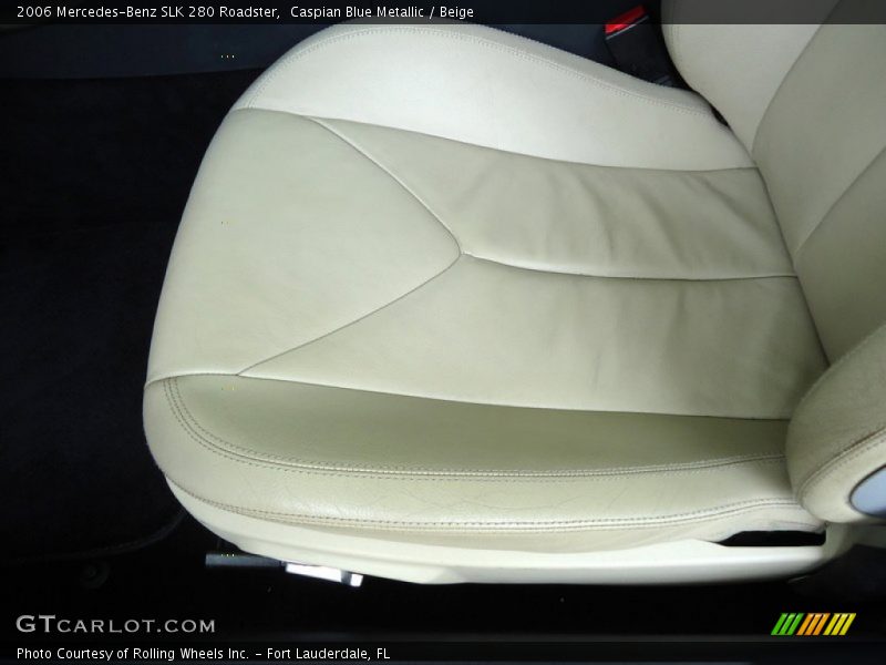 Caspian Blue Metallic / Beige 2006 Mercedes-Benz SLK 280 Roadster