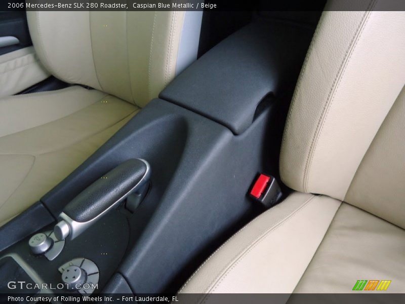 Caspian Blue Metallic / Beige 2006 Mercedes-Benz SLK 280 Roadster