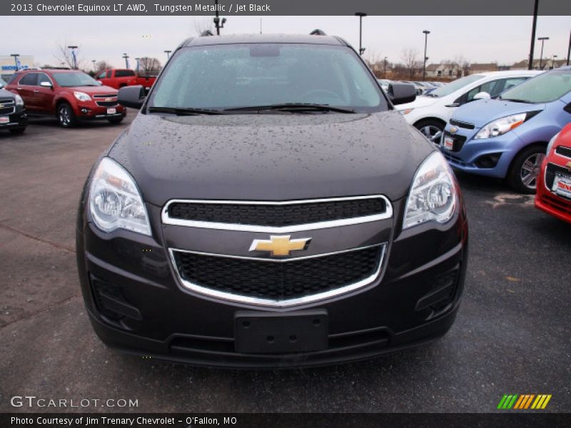 Tungsten Metallic / Jet Black 2013 Chevrolet Equinox LT AWD
