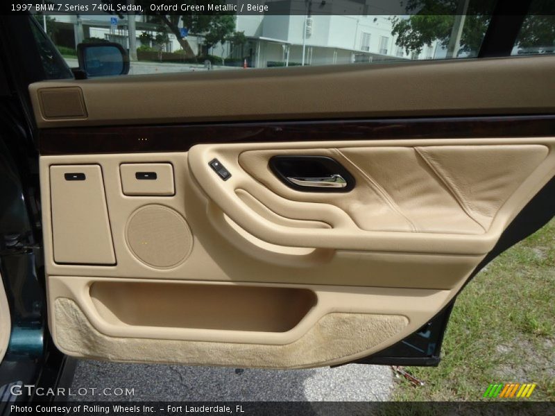 Door Panel of 1997 7 Series 740iL Sedan