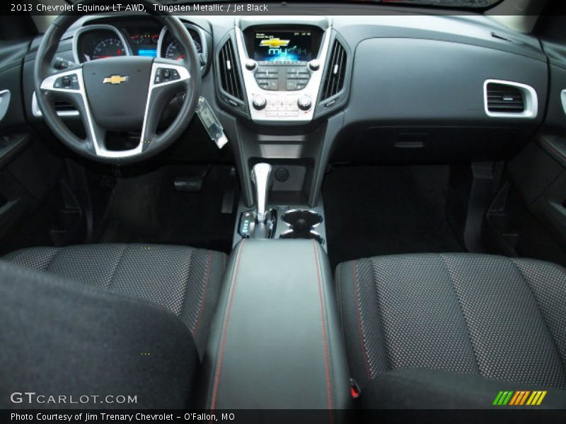 Tungsten Metallic / Jet Black 2013 Chevrolet Equinox LT AWD