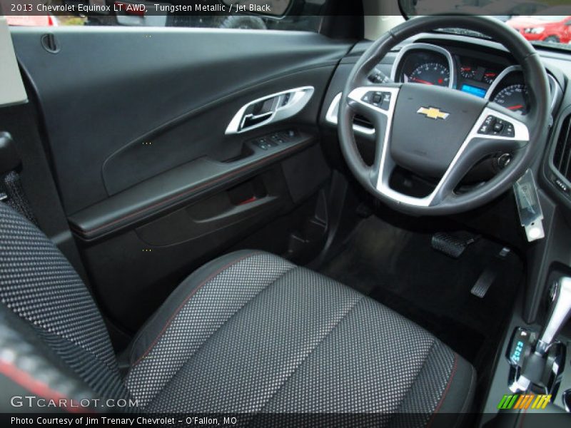 Tungsten Metallic / Jet Black 2013 Chevrolet Equinox LT AWD