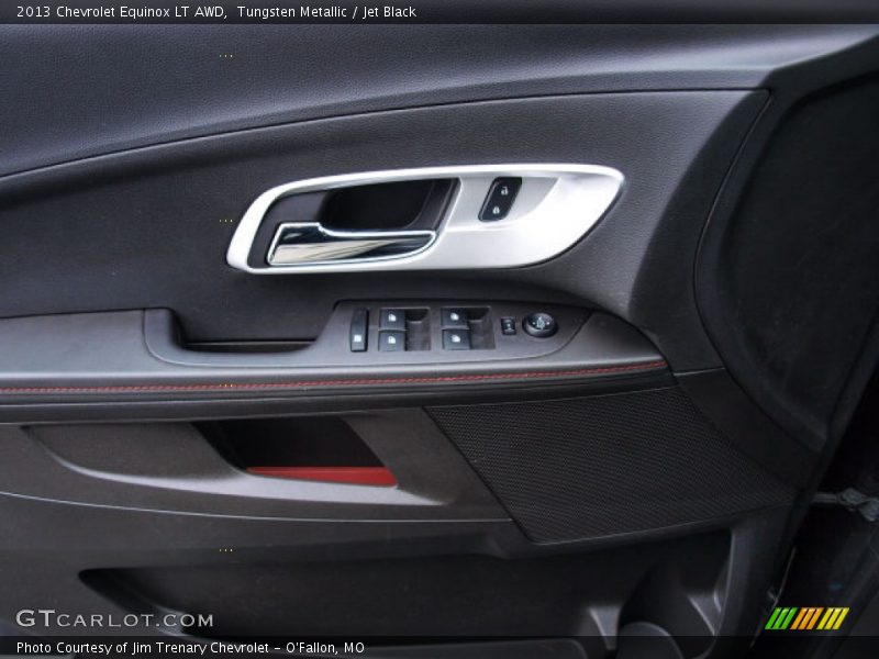 Tungsten Metallic / Jet Black 2013 Chevrolet Equinox LT AWD
