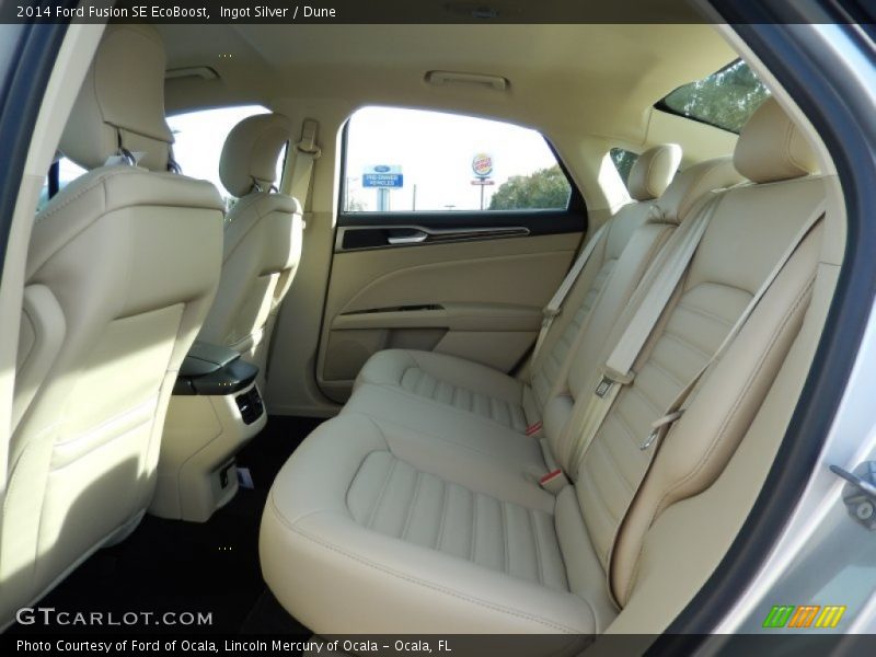 Ingot Silver / Dune 2014 Ford Fusion SE EcoBoost