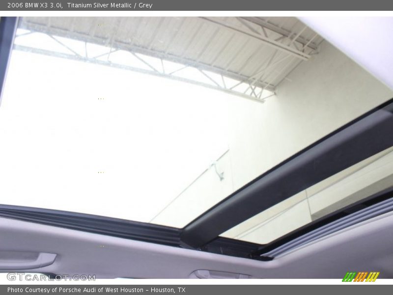 Titanium Silver Metallic / Grey 2006 BMW X3 3.0i