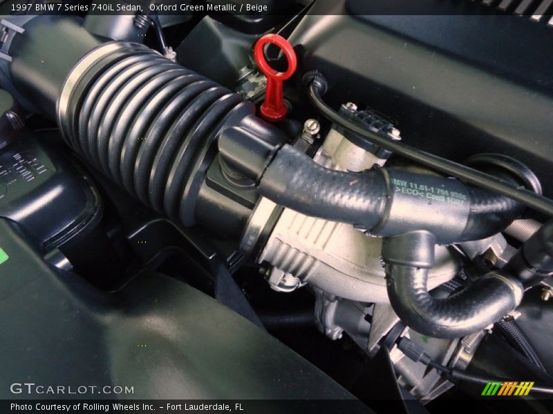  1997 7 Series 740iL Sedan Engine - 4.4 Liter DOHC 32-Valve V8