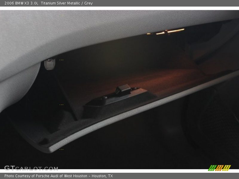 Titanium Silver Metallic / Grey 2006 BMW X3 3.0i