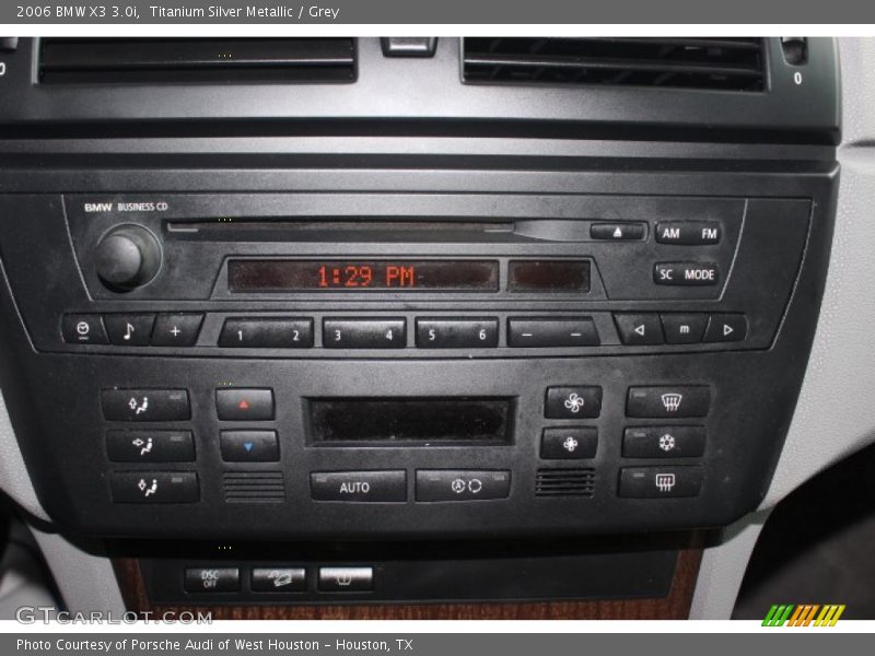 Titanium Silver Metallic / Grey 2006 BMW X3 3.0i