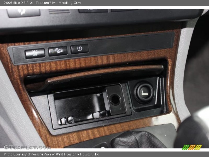 Titanium Silver Metallic / Grey 2006 BMW X3 3.0i