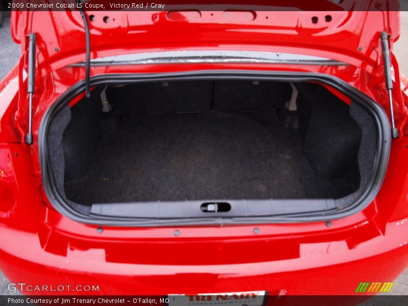 Victory Red / Gray 2009 Chevrolet Cobalt LS Coupe