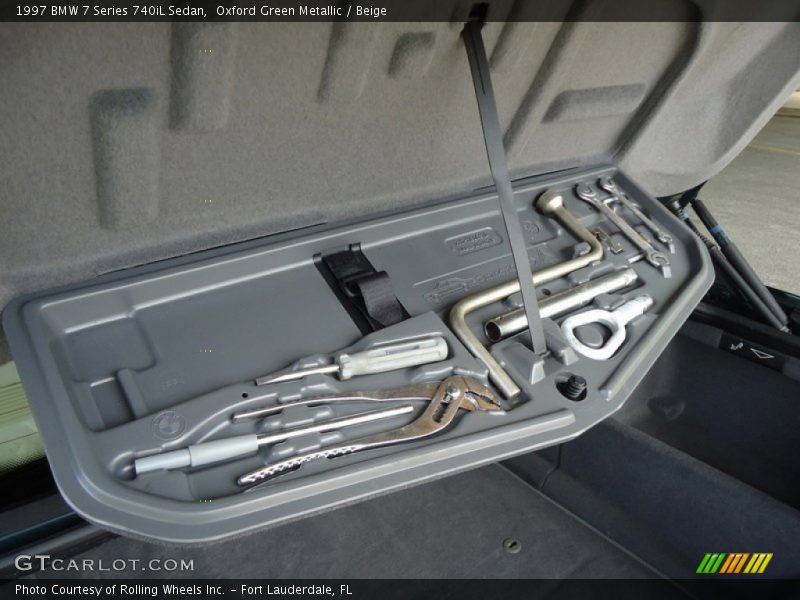 Tool Kit of 1997 7 Series 740iL Sedan