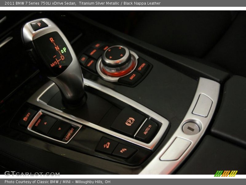  2011 7 Series 750Li xDrive Sedan 6 Speed Automatic Shifter