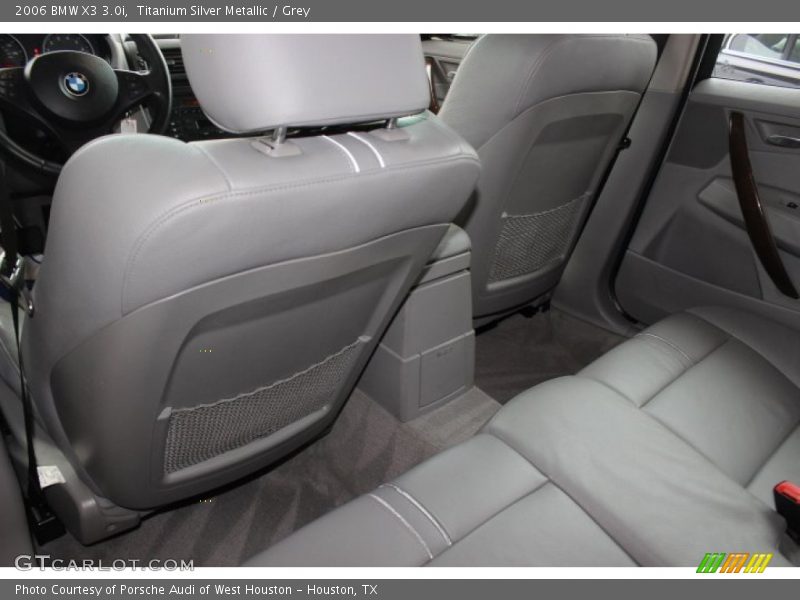 Titanium Silver Metallic / Grey 2006 BMW X3 3.0i