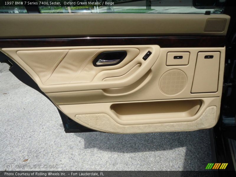 Door Panel of 1997 7 Series 740iL Sedan