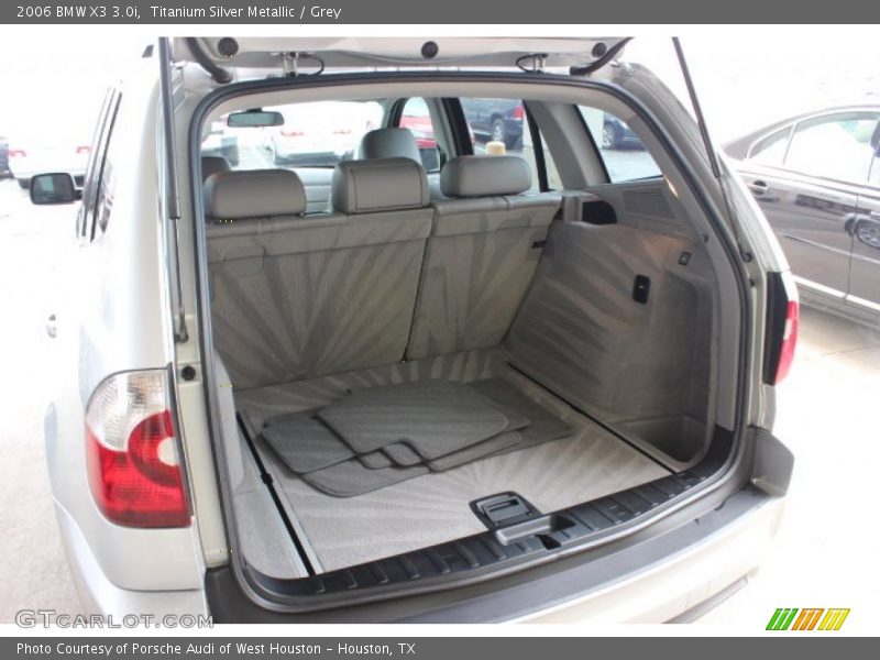 Titanium Silver Metallic / Grey 2006 BMW X3 3.0i