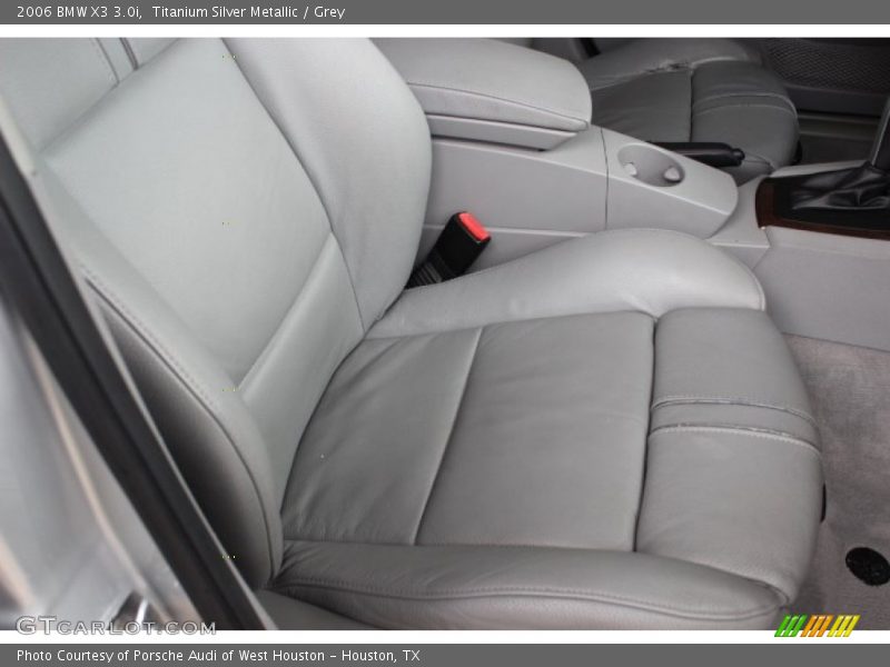 Titanium Silver Metallic / Grey 2006 BMW X3 3.0i