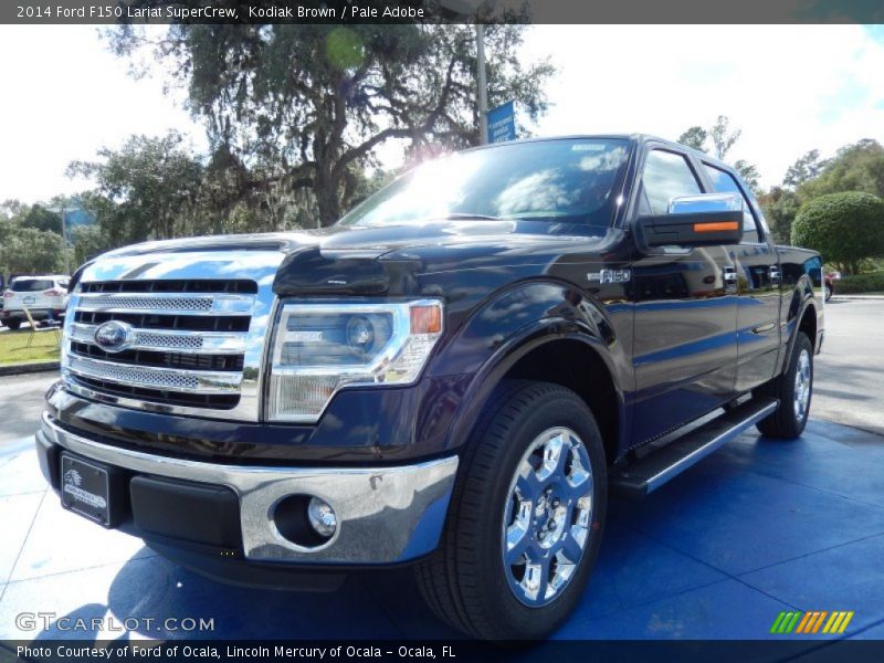 Kodiak Brown / Pale Adobe 2014 Ford F150 Lariat SuperCrew