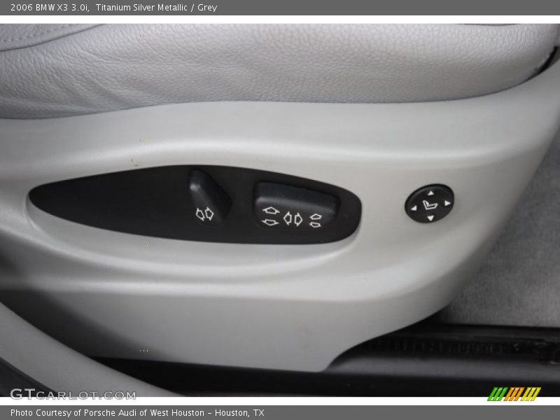 Titanium Silver Metallic / Grey 2006 BMW X3 3.0i