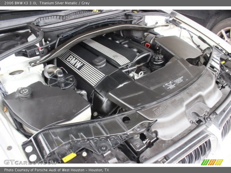 Titanium Silver Metallic / Grey 2006 BMW X3 3.0i