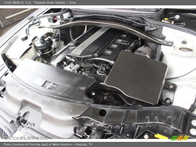 Titanium Silver Metallic / Grey 2006 BMW X3 3.0i