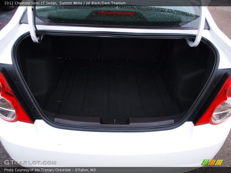 Summit White / Jet Black/Dark Titanium 2012 Chevrolet Sonic LT Sedan