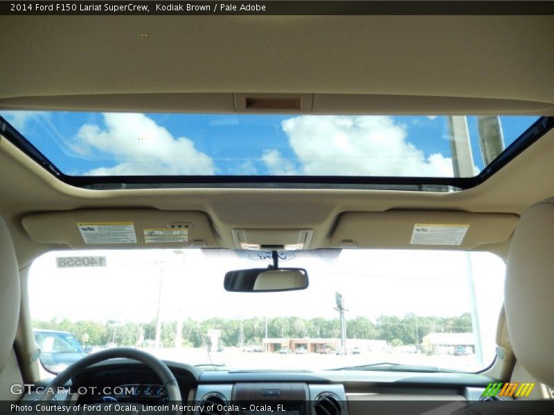 Kodiak Brown / Pale Adobe 2014 Ford F150 Lariat SuperCrew