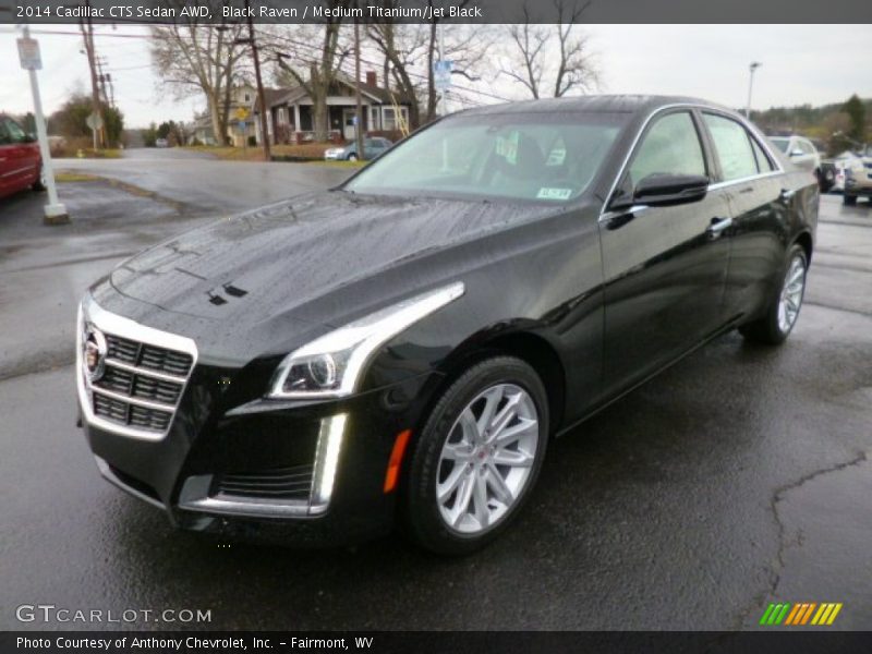 Front 3/4 View of 2014 CTS Sedan AWD