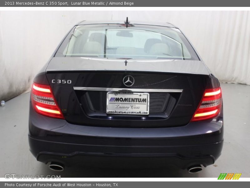 Lunar Blue Metallic / Almond Beige 2013 Mercedes-Benz C 350 Sport
