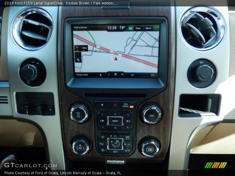 Navigation of 2014 F150 Lariat SuperCrew