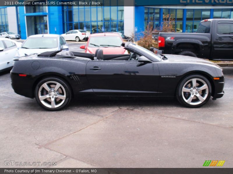 Black / Black 2011 Chevrolet Camaro SS/RS Convertible