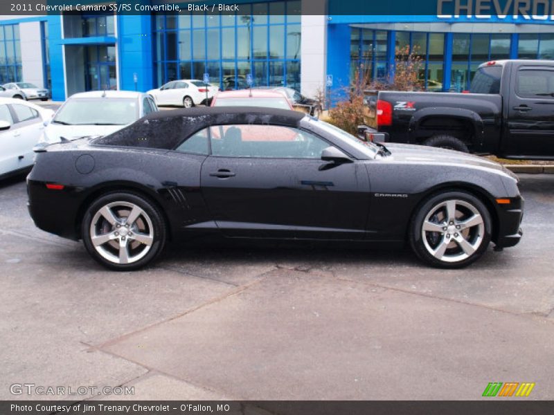 Black / Black 2011 Chevrolet Camaro SS/RS Convertible