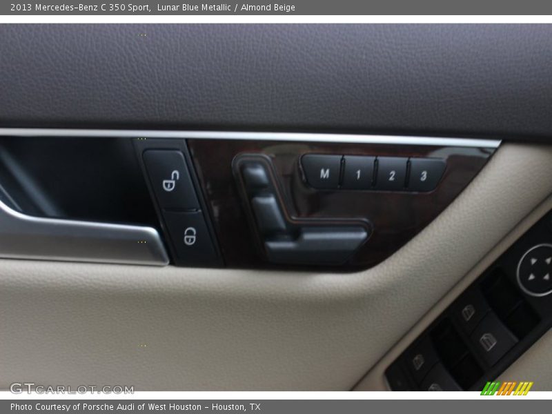 Lunar Blue Metallic / Almond Beige 2013 Mercedes-Benz C 350 Sport