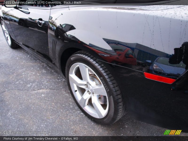 Black / Black 2011 Chevrolet Camaro SS/RS Convertible