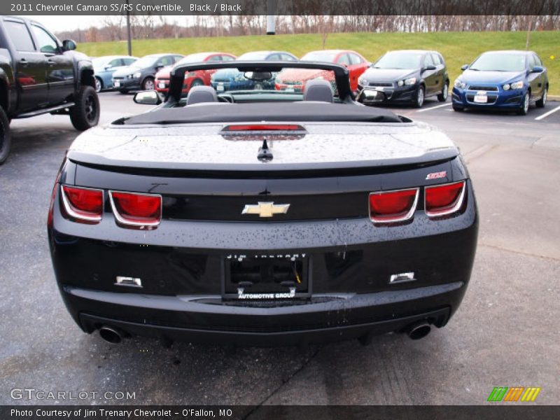 Black / Black 2011 Chevrolet Camaro SS/RS Convertible