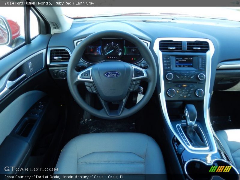 Dashboard of 2014 Fusion Hybrid S