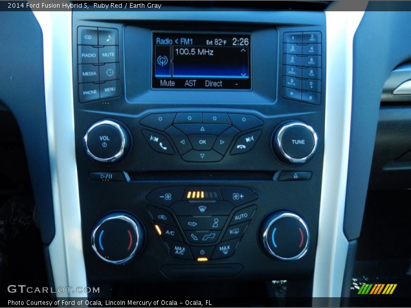 Controls of 2014 Fusion Hybrid S
