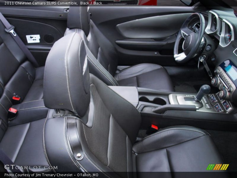 Black / Black 2011 Chevrolet Camaro SS/RS Convertible